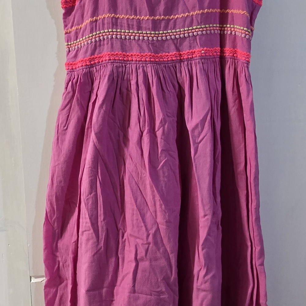 Cat & Jack Purple Kids Dress with Pink Accents